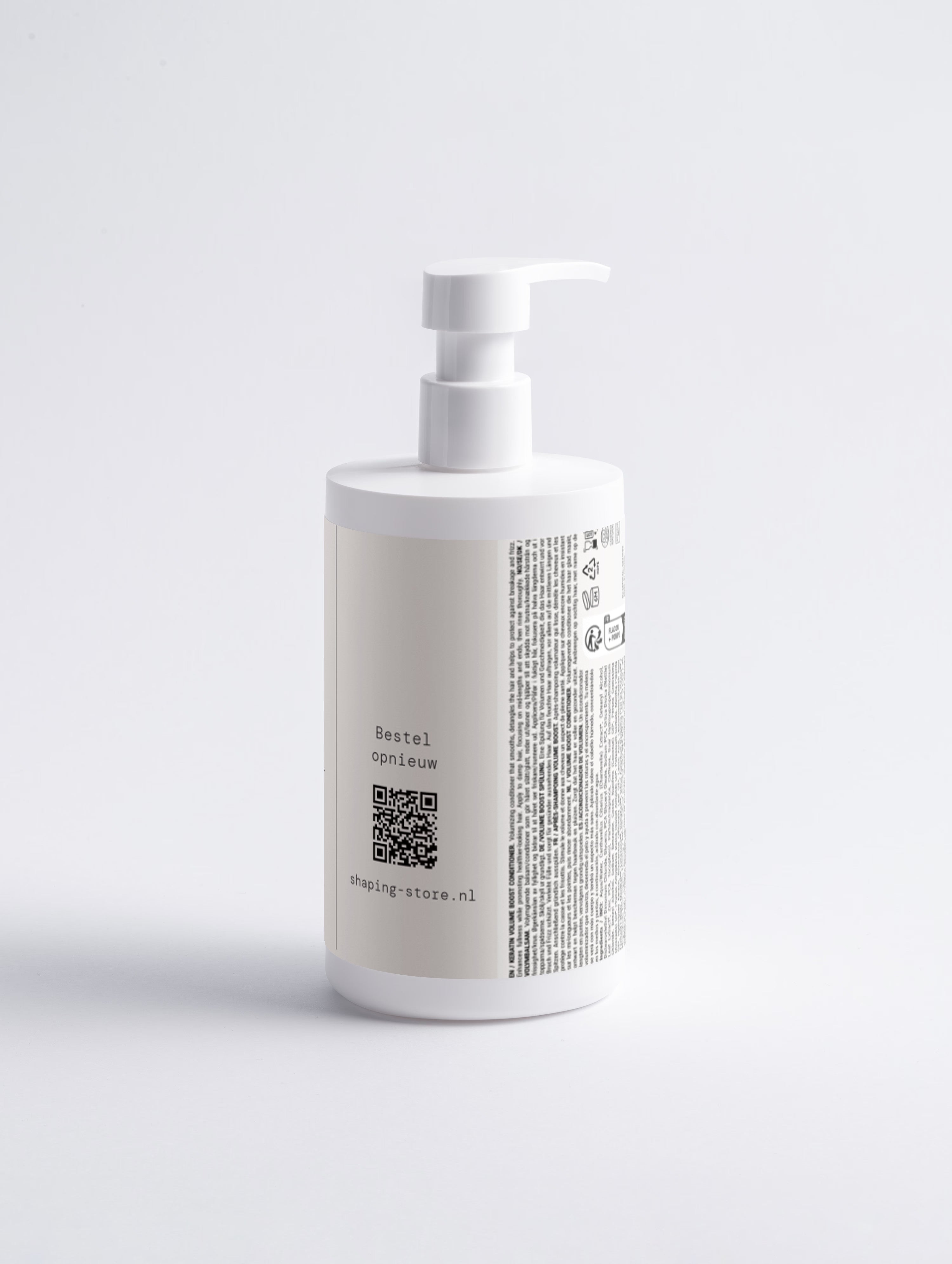 Keratin Volume Boost Conditioner van SHAPING – achterzijde